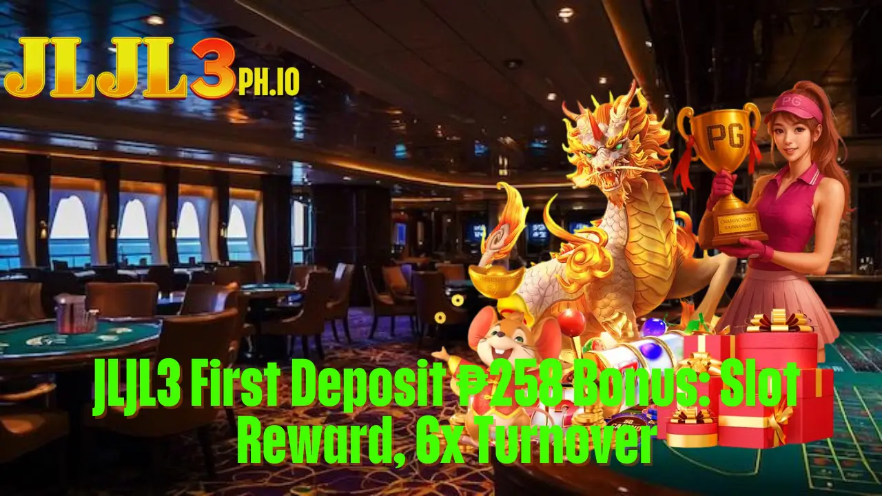 JLJL3 First Deposit ₱258 Bonus: Slot Reward, 6x Turnover 2 JLJL3 First Deposit ₱258 Bonus: Slot Reward, 6x Turnover